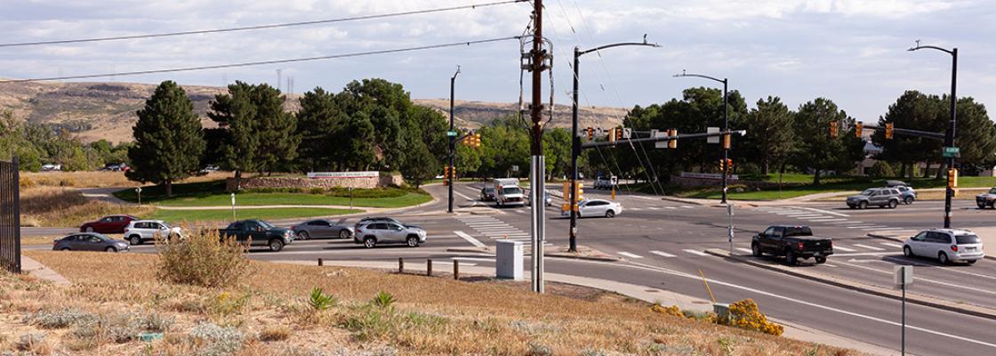 A Transportation Improvement Program project in Golden, Colorado.